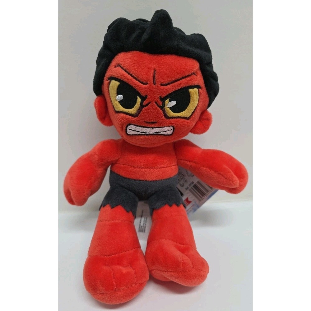 Marvel Cuutopia Red Hulk Plush Toy 8" Collectible Soft Doll Captain America NWT
